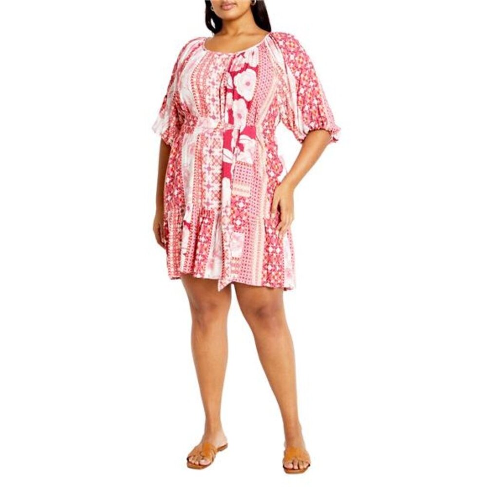Cosmo Print Minidress